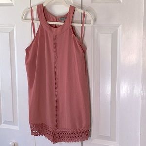 Rags To Wishes Sleeveless Top,  1X,